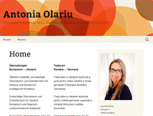 Tablet Screenshot of olariu.de